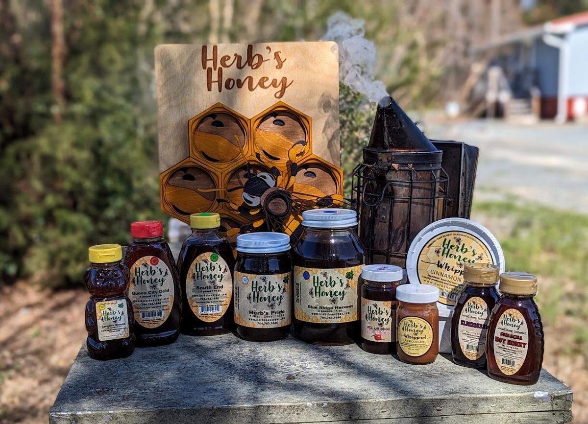 Herb’s Honey Pot offers an assortment of products.