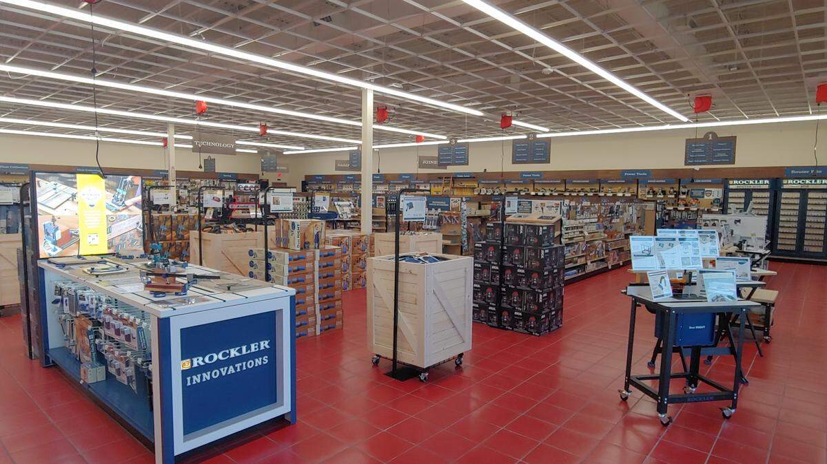 Rockler Woodworking and Hardware is opening at 5335 Ballantyne Commons Parkway in Charlotte with a woodworking tools and supplies, a classroom and lumber outlet store.