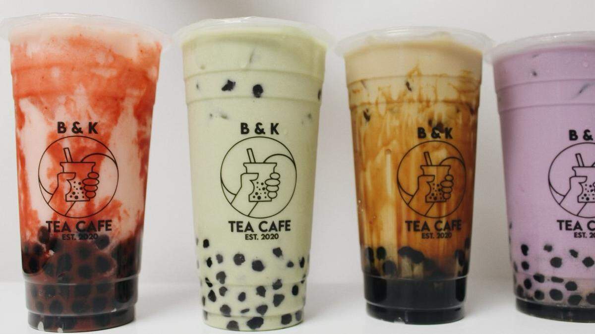 Find fruit teas, milk teas and other specialty boba tea drinks at B&K Tea Cafe.