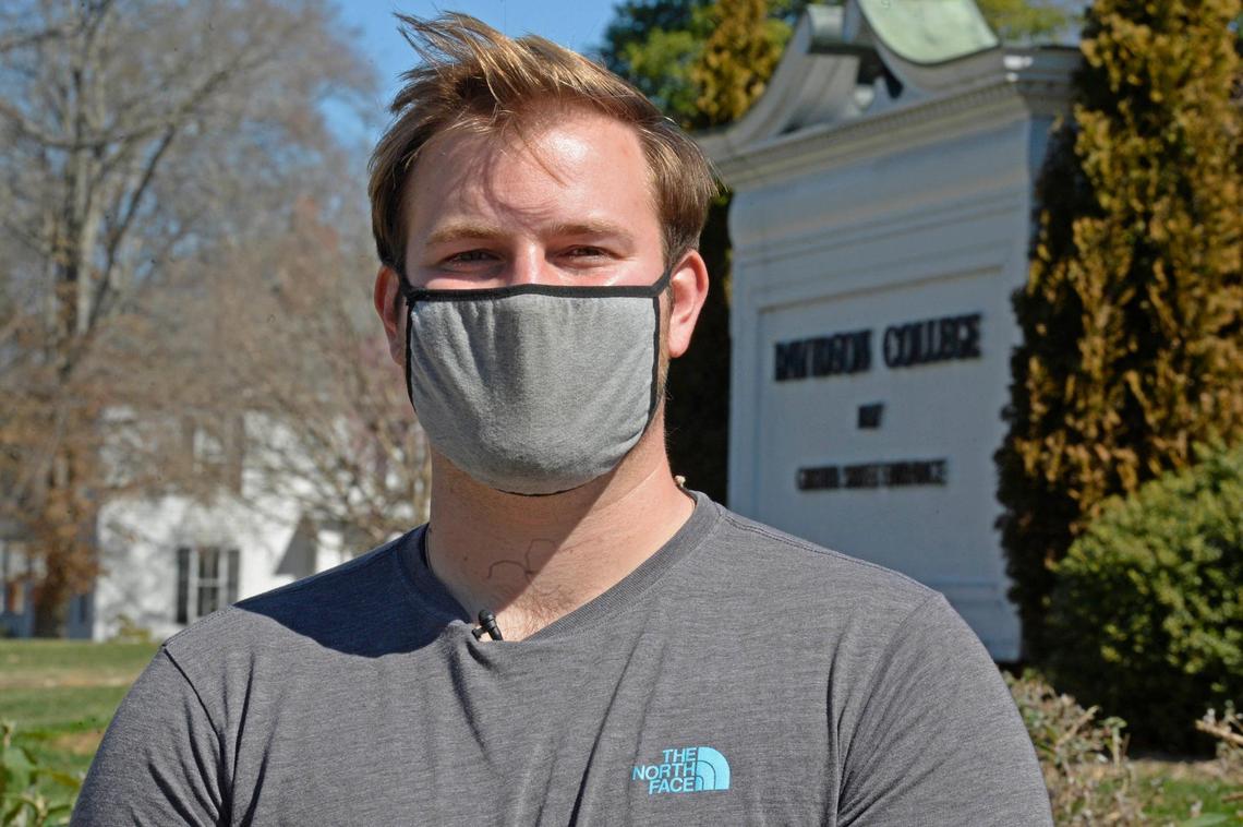 Davidson College junior Paul Mullinax, shown on Thursday, March 4, 2021, was president of the Sigma chapter of Kappa Alpha Order at Davidson College. Mullinax led a successful vote of his chapter members to disaffiliate from the national organization on Feb. 17.