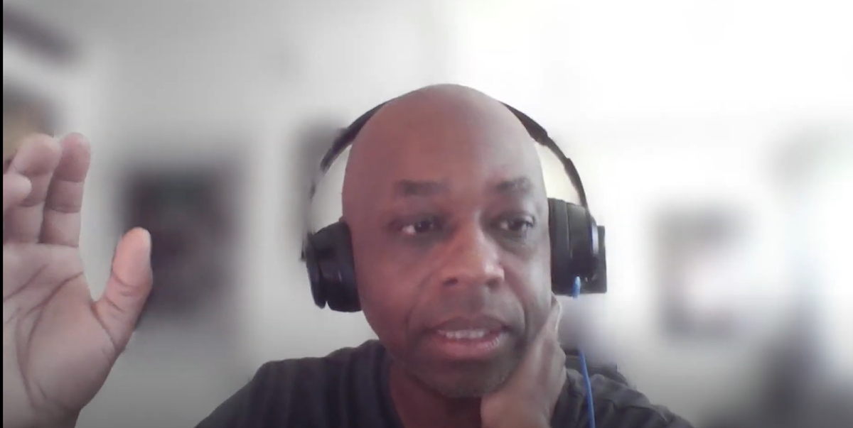 Bryant Griffin spoke about his life, film career and Charlotte family during a video interview with The Charlotte Observer from his home in Culver City, California, on Tuesday, July 9, 2024.