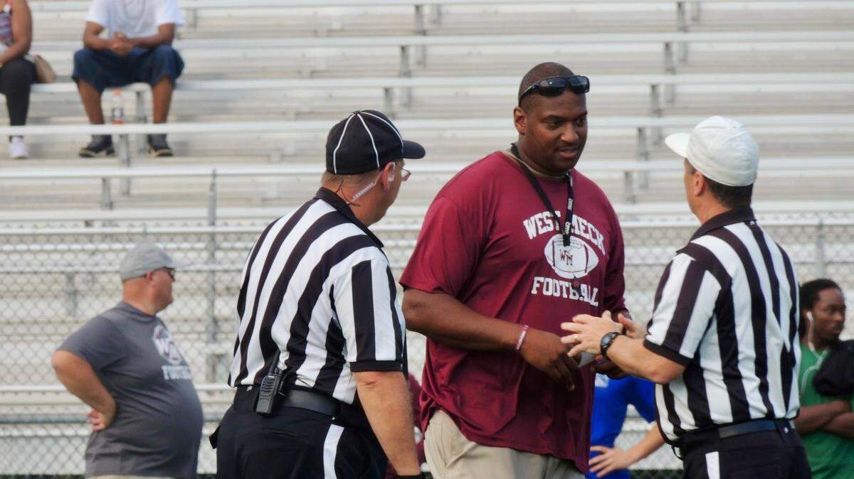 West Meck coach Jarvis Davis will try to lead his team to its first outright conference championship since 1988. The Hawks play at Providence. Providence can grab a share of the SoMeck title with a win.