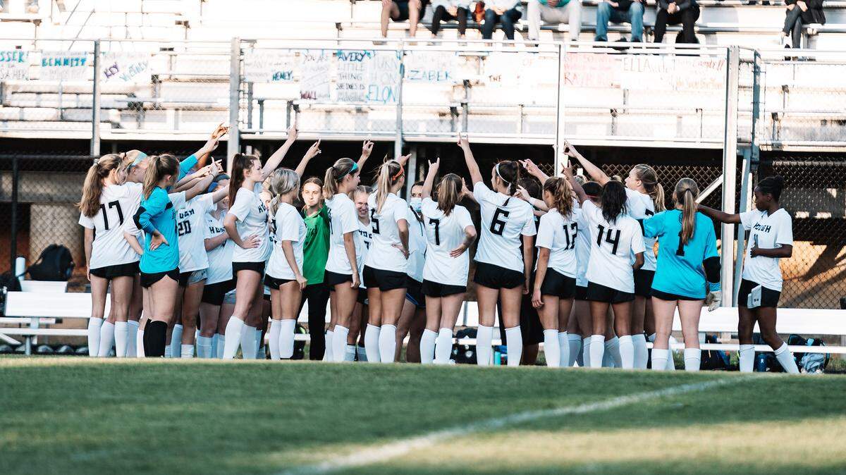 Hough High’s girls soccer team