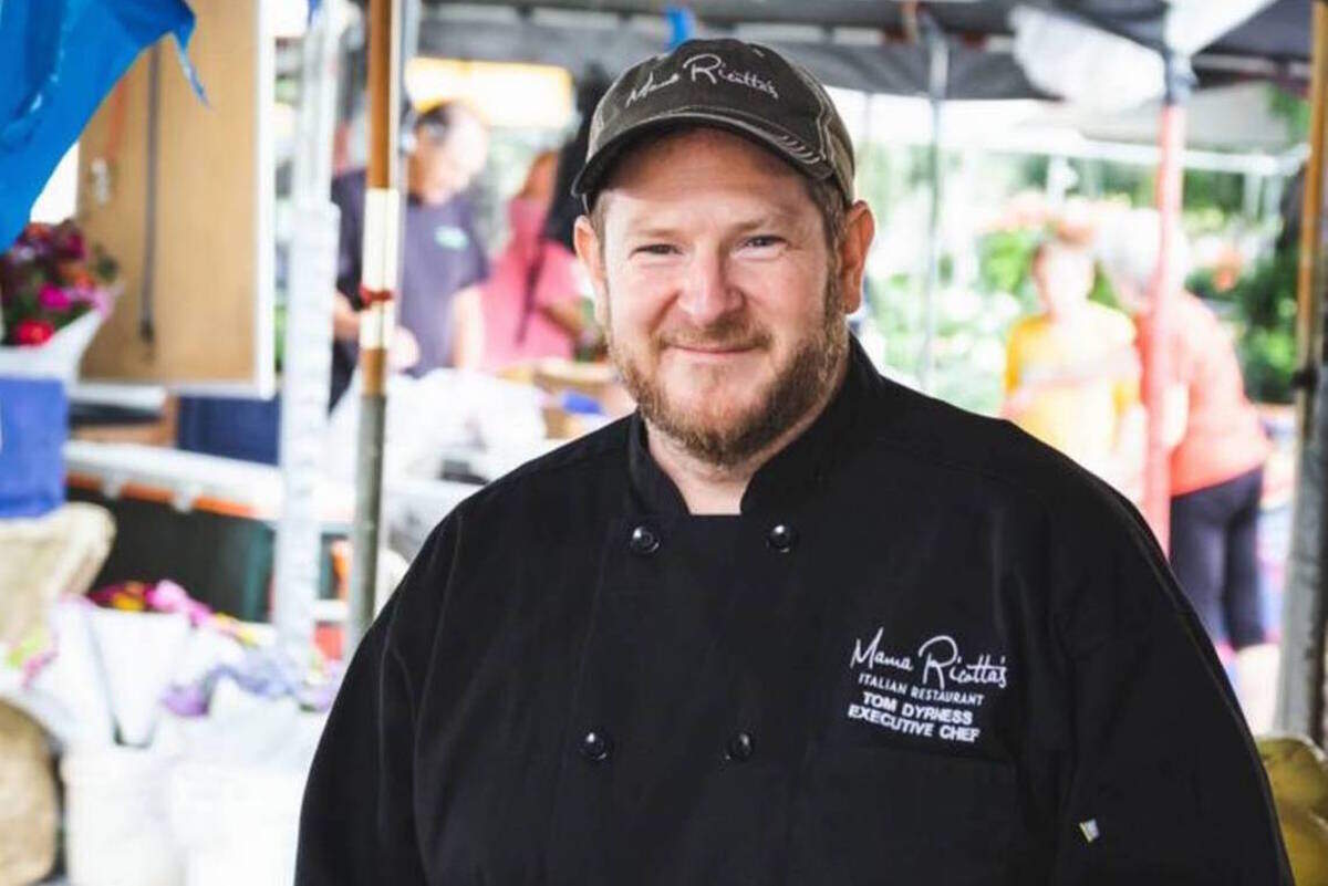 Chef Tom Dyrness of Mama Ricotta’s.