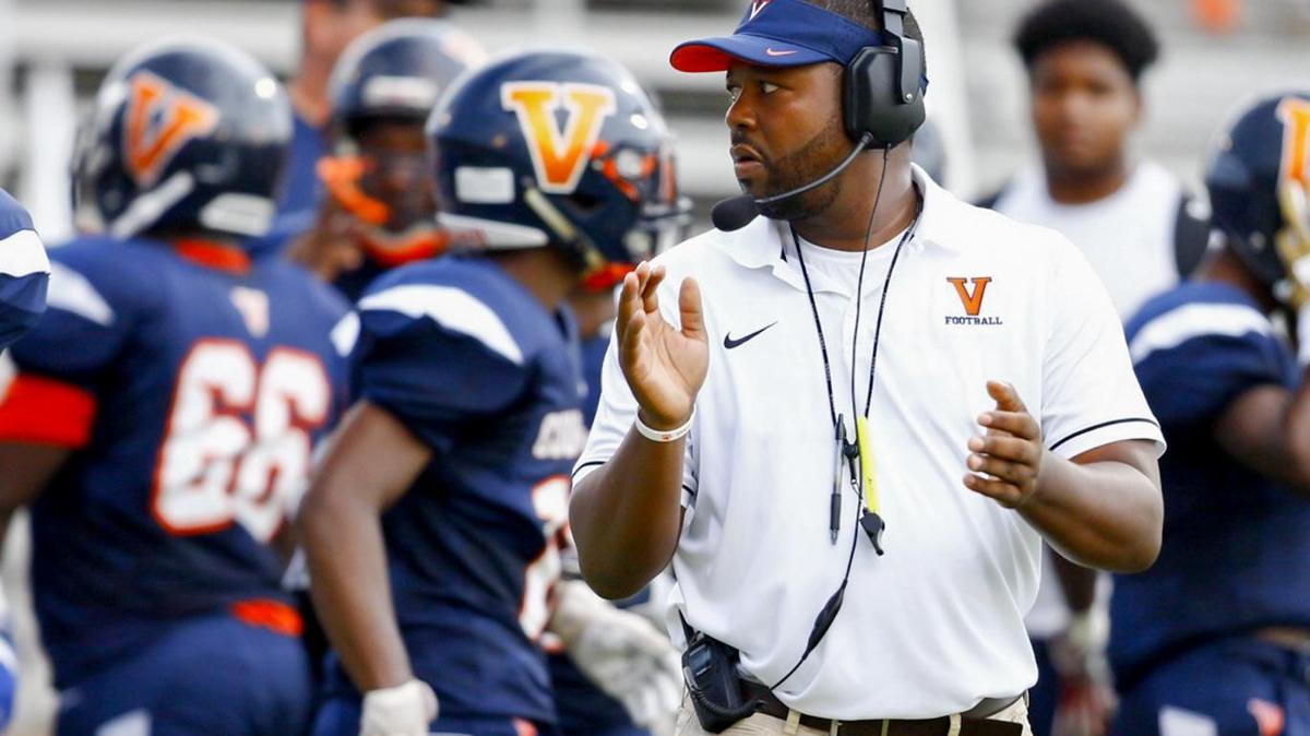 Vance High football coach Aaron Brand hopes to win his seventh state championship as a player or coach this season