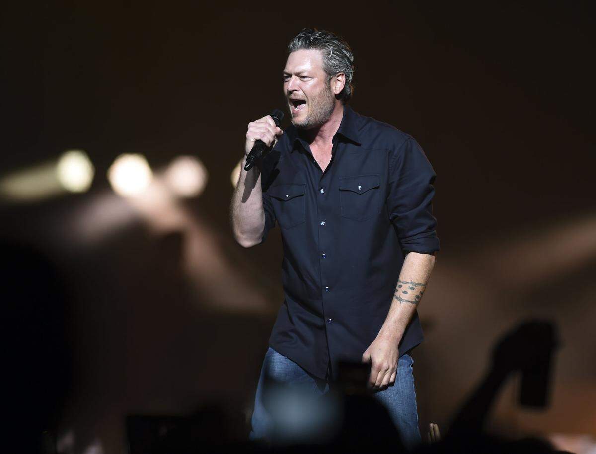 Country music superstar Blake Shelton performed a free pop-up at Charlotte’s Coyote Joe’s in 2018.