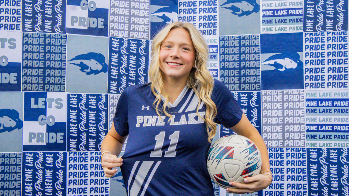Pine Lake Prep’s Peyton Peterson is Observer girls’ high school athlete of the week