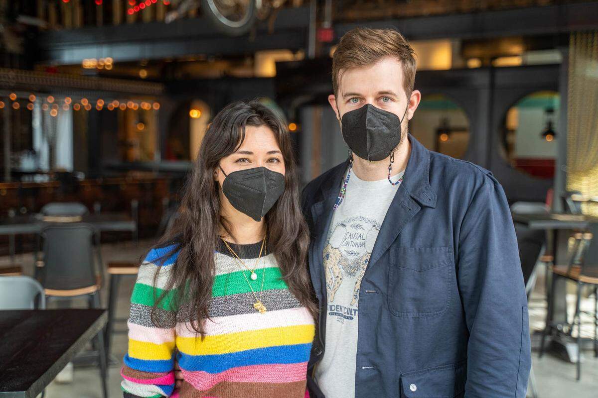 Resident Culture co-owners Amanda and Phillip McLamb in their South End location on Bland Street.