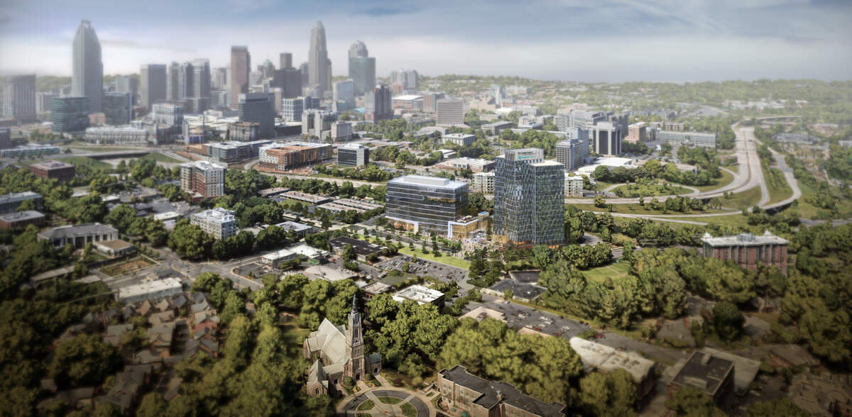 Atrium Health released new renderings of Charlotte’s first four-year medical school, coming to midtown Charlotte in 2024.