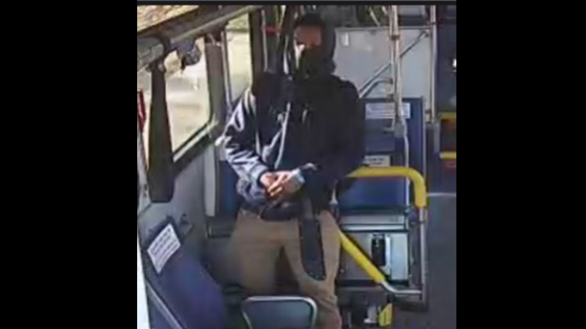 CMPD searching for man who stabbed two people with machete on CATS bus