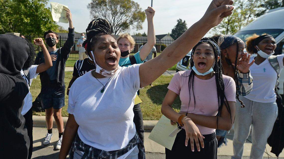 Sex assault protest at Olympic High prompts CMS sports chief to respond