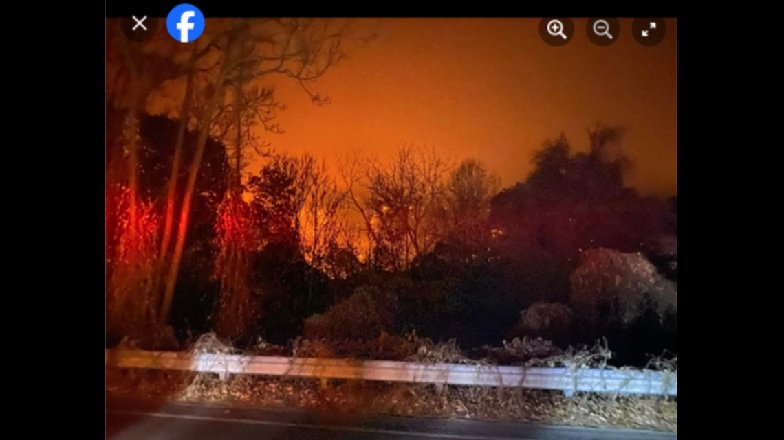 A 3,600-acre wildfire in western Virginia has prompted closures on the Blue Ridge Parkway and Appalachian Trail, the National Park Service says.