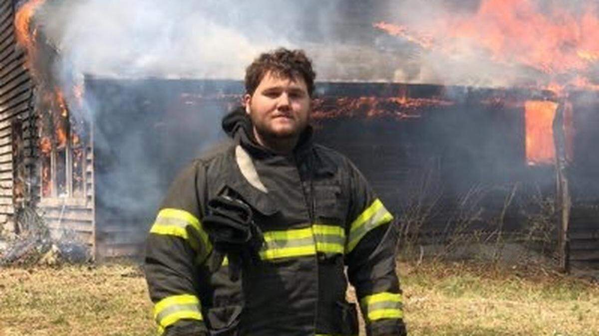 When you are both a journalist and a firefighter, which comes first when a hurricane hits?