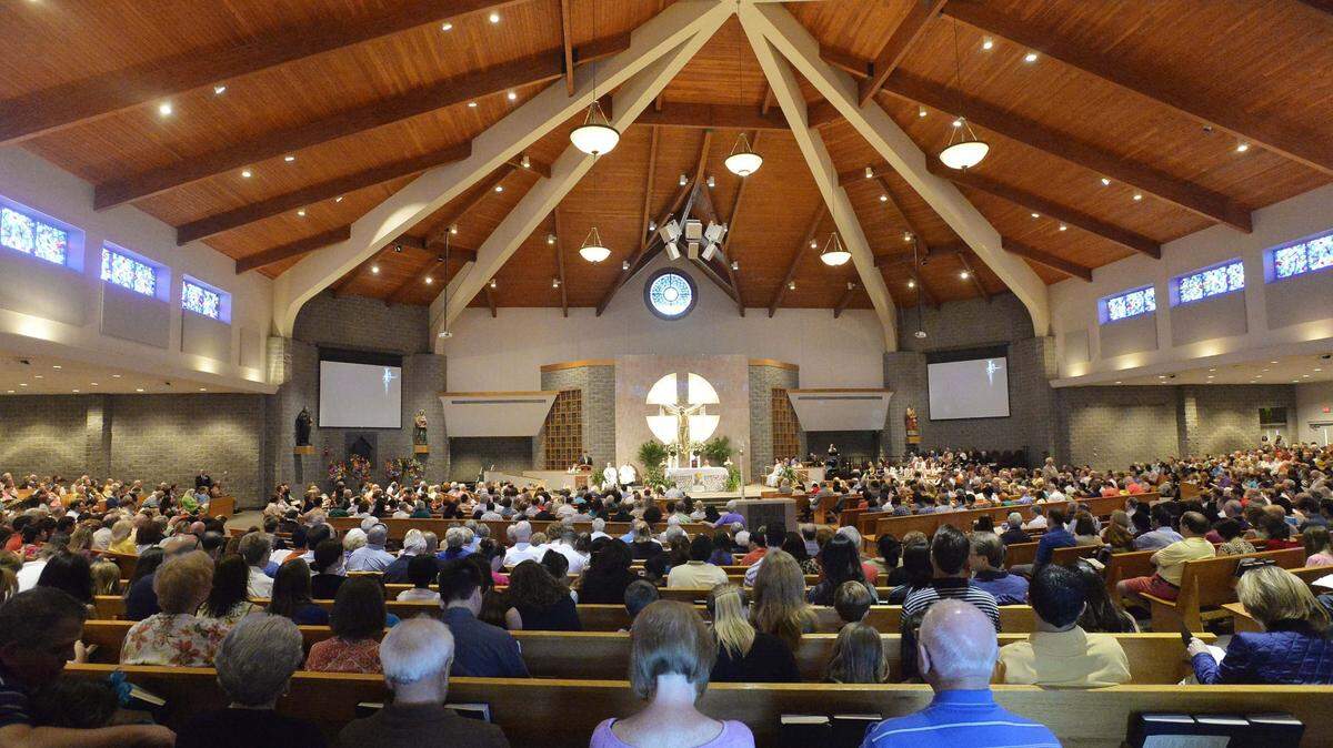 St. Matthew Catholic Church in Charlotte’s Ballantyne area.