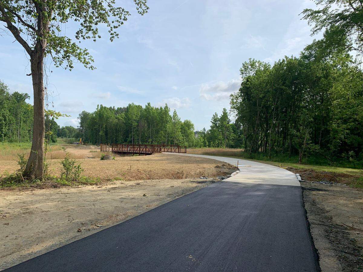 Phase one of Long Creek Greenway will provide pedestrian connections.