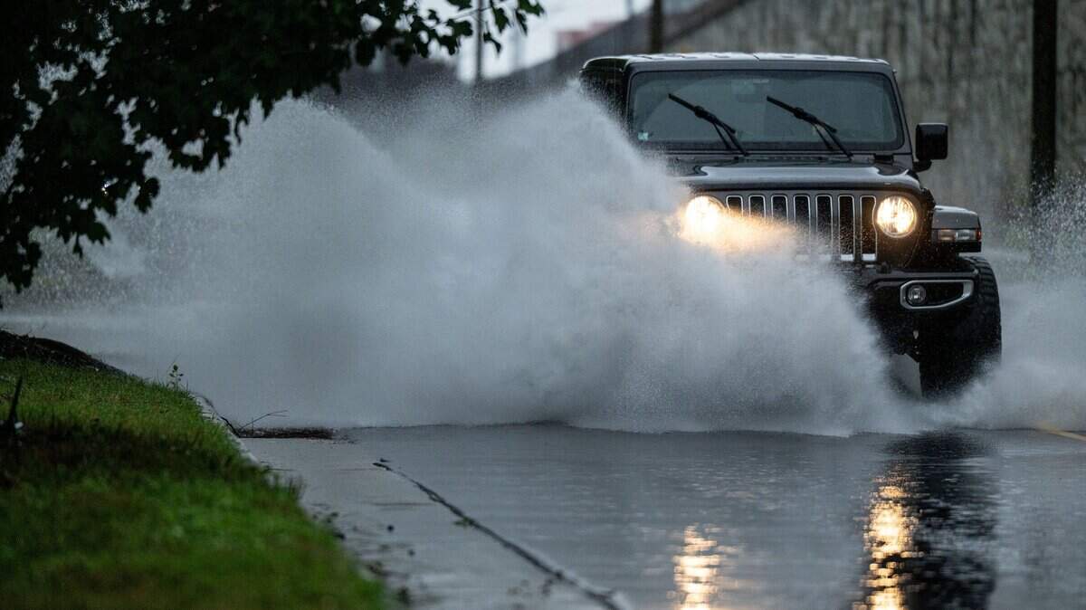 Charlotte has a 100% chance of rain after midnight Thursday, along with gusts of more than 30 mph, forecasters say.