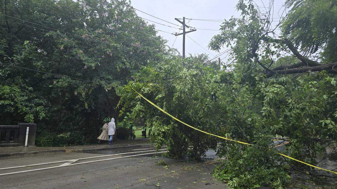 Tropical Storm Debby: Record Charlotte rainfall leaves thousands without power