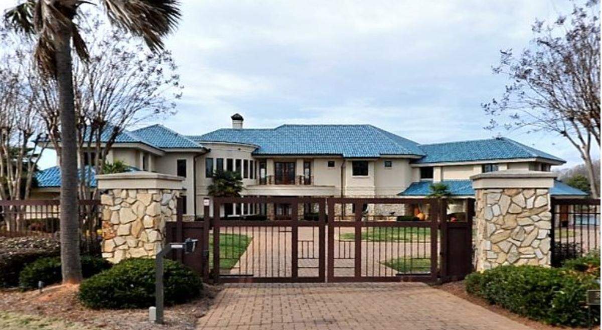 A family wants to add an event facility to their Lake Norman waterfront property. The estate is already home to two mansions, including the one pictured here.