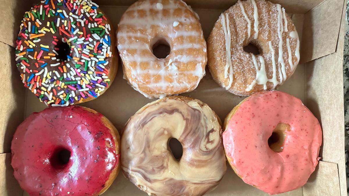 Vegan doughnuts from Pepperbox Doughnuts in NoDa Charlotte.