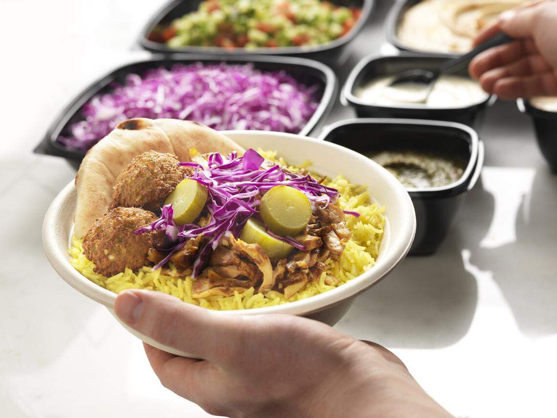 Naf Naf Middle Eastern Grill is now open in Fort Mill’s Brayden Village shopping center.