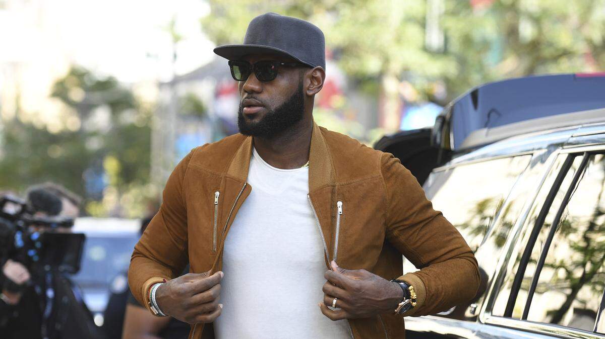 FILE - In this Sept. 9, 2017, file photo, executive producer LeBron James attends a premiere for “The Carter Effect” on day 3 of the Toronto International Film Festival at the Princess of Wales Theatre, in Toronto. LeBron James has gone from hot in Cleveland to high on Hollywood. James had movie and TV projects gestating long before he came to California to join the Los Angeles Lakers, and has the star power to now have a shot at a lot more. (Photo by Arthur Mola/Invision/AP, File)