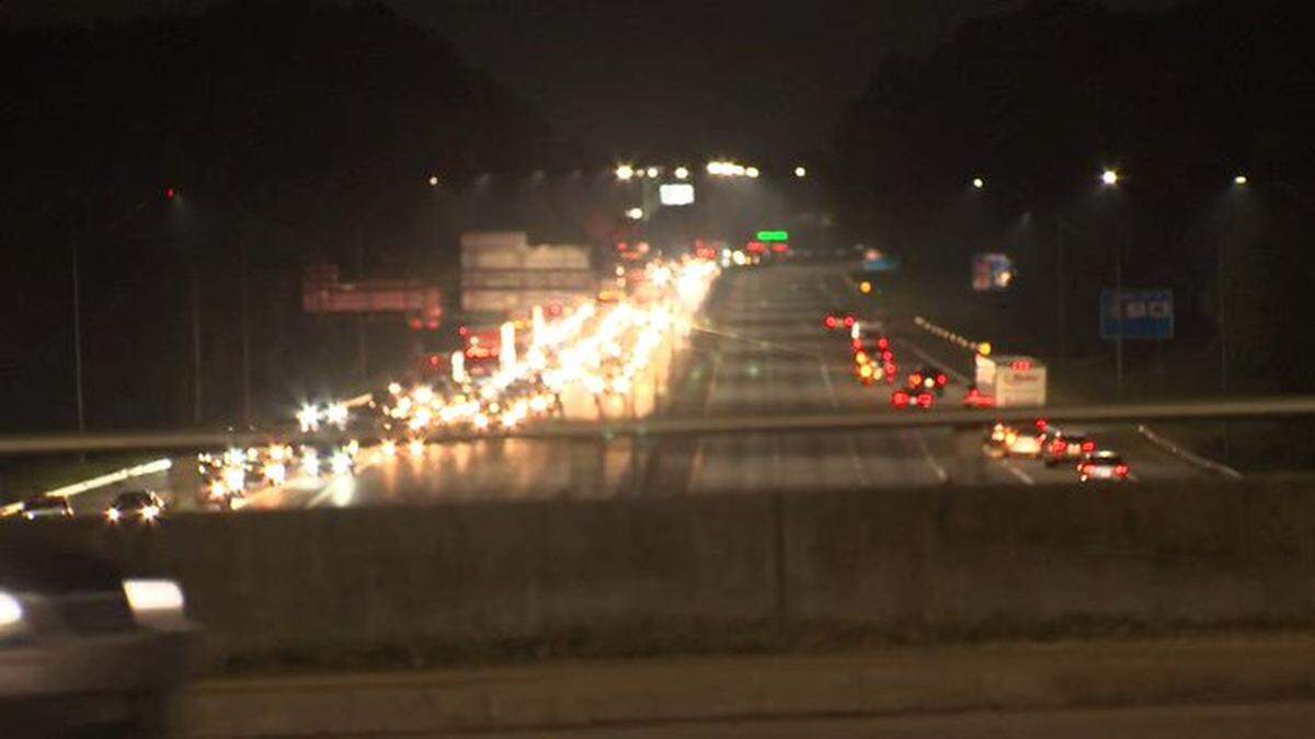 All lanes of Interstate 77 are closed in south Charlotte “between Exit 5, Tyvola Road and Exit 6, Woodlawn Road,” the NC Department of Transportation says.