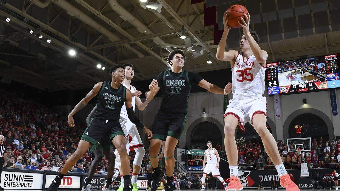 Davidson’s Luka Brajkovic (35) will be key to the Wildcats’ success in 2020-21.