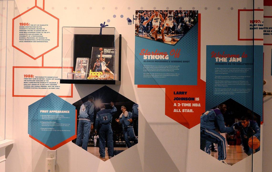 Not all of the memories documented in the exhibit are happy ones, which is fitting for a team that has been in existence since the 1988-89 expansion season but has never made a conference final and at one point left town.