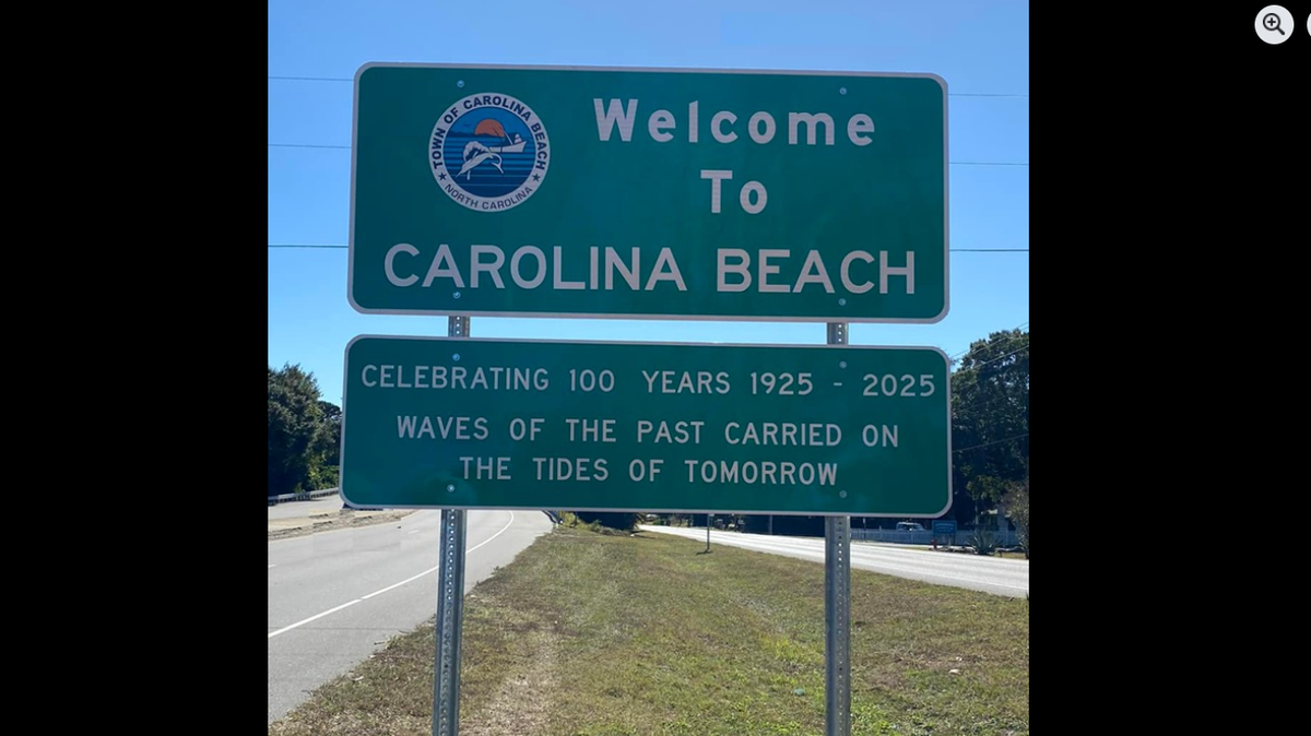 A boat that drifted along the North Carolina coast to Carolina Beach has been labeled litter, and the owner charged, town officials say.
