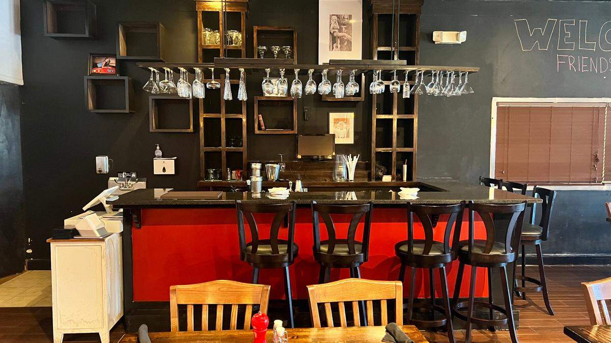 The dining room at Marchellos Neighborhood Italian.