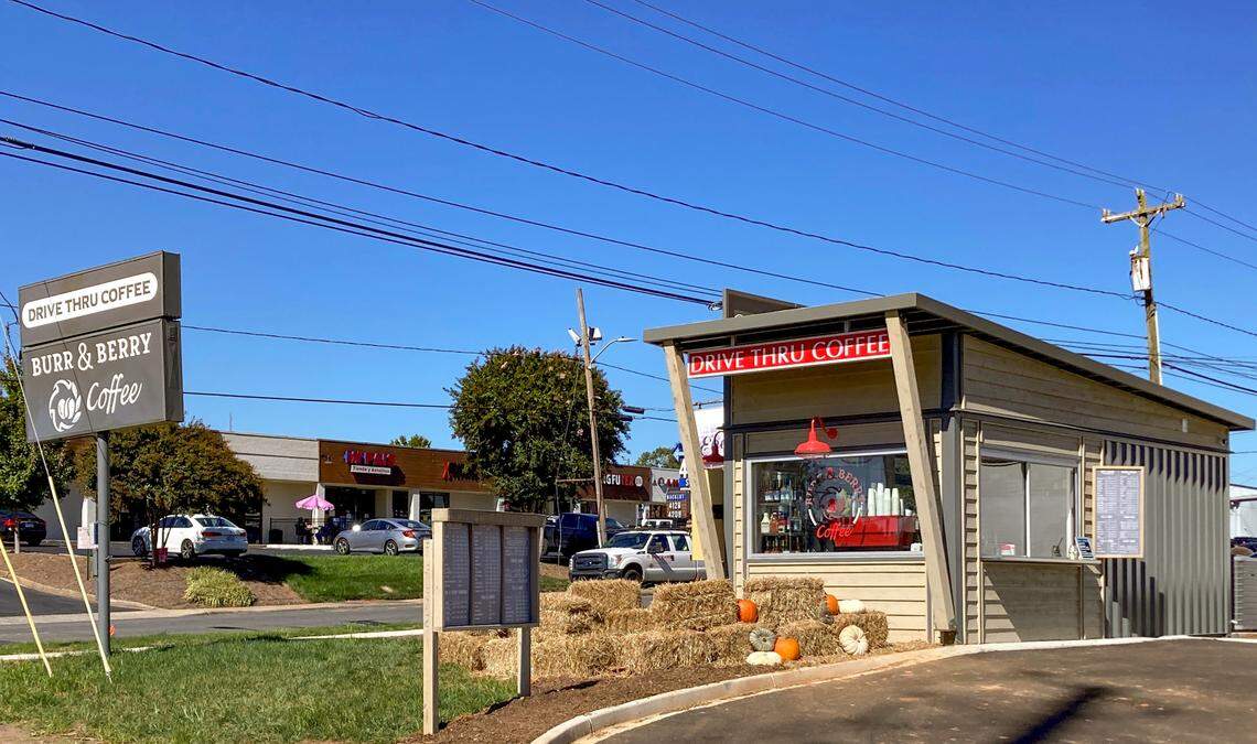 Burr & Berry Coffee&nbsp;opened its second Charlotte-area location at 4209 South Boulevard with drive-thru and walk-up service.
