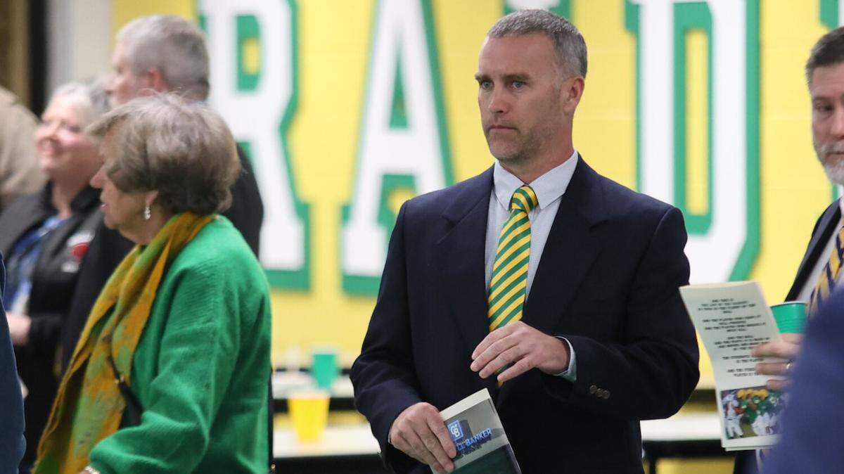 Richmond Senior football coach Brad Denson will start his second season in Rockingham this fall. As a high school player, he helped lead the Raiders to two state championships in the ’90s.