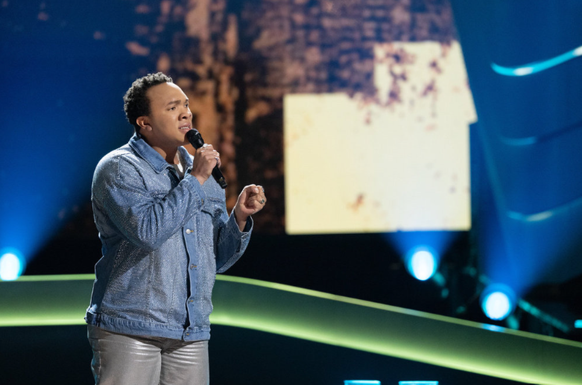 Bryson Battle of Harrisburg, NC on “The Voice.”