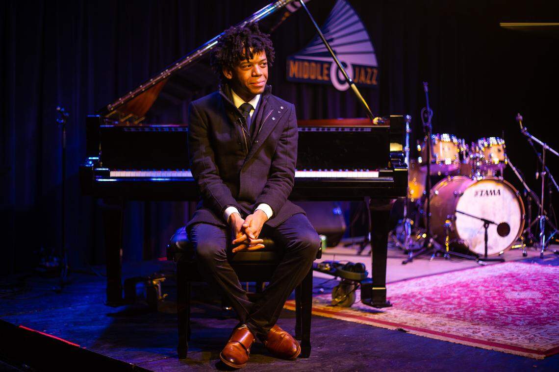 Sean Mason, who performed at Middle C Jazz Club in Charlotte in December, said his inspiration for playing jazz came from listing to his parents CDs at a young age, including Ray Charles, Duke Ellington and funk music.