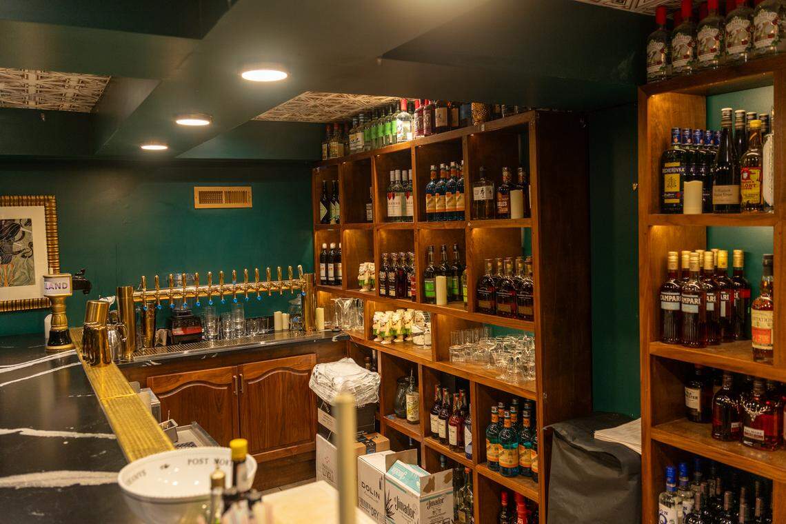 The speakeasy bar at Supperland.