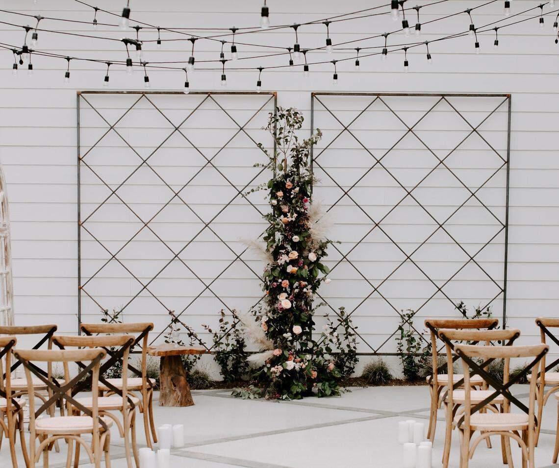 The collective efforts of both family and locals alike helped make Kenna Ehman’s rescheduled wedding memorable and beautiful. 