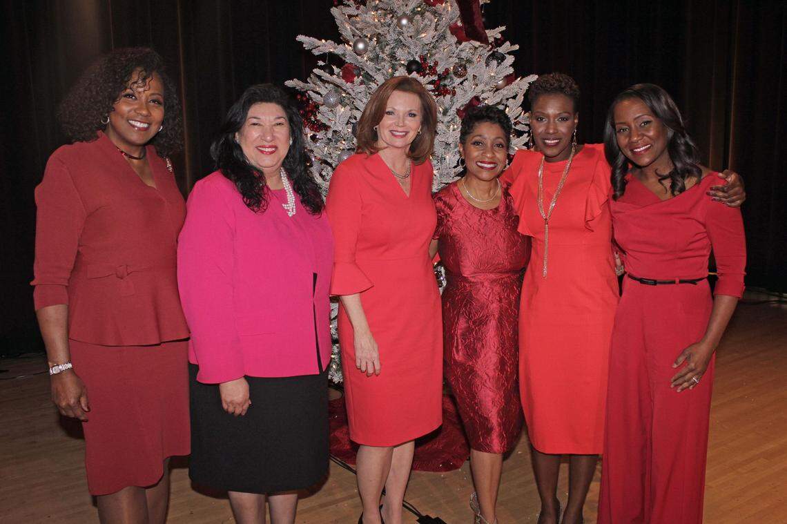 Good Friends, a women’s group of volunteers seen here pre-COVID-19, is focusing on providing basic needs for new mothers and families and providing meals for veterans this holiday season.