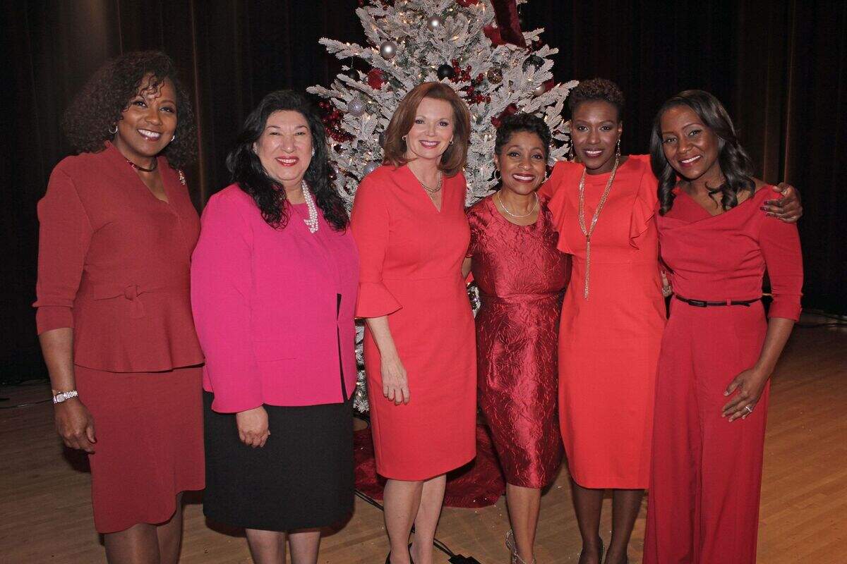 Good Friends, a women’s group of volunteers seen here pre-COVID-19, is focusing on providing basic needs for new mothers and families and providing meals for veterans this holiday season.
