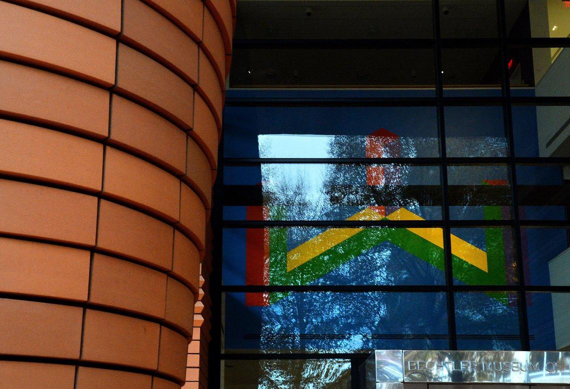 Designed by Swiss architect, Mario Botta, the Bechtler museum’s eye-catching exterior has been a staple along South Tryon Street for 15 years.