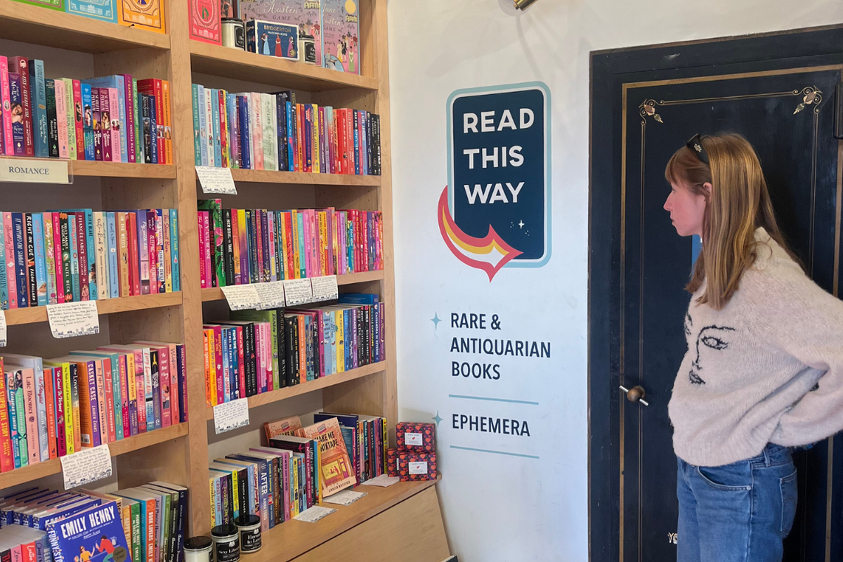 Old Town Books is a small, curated bookshop in Alexandria.