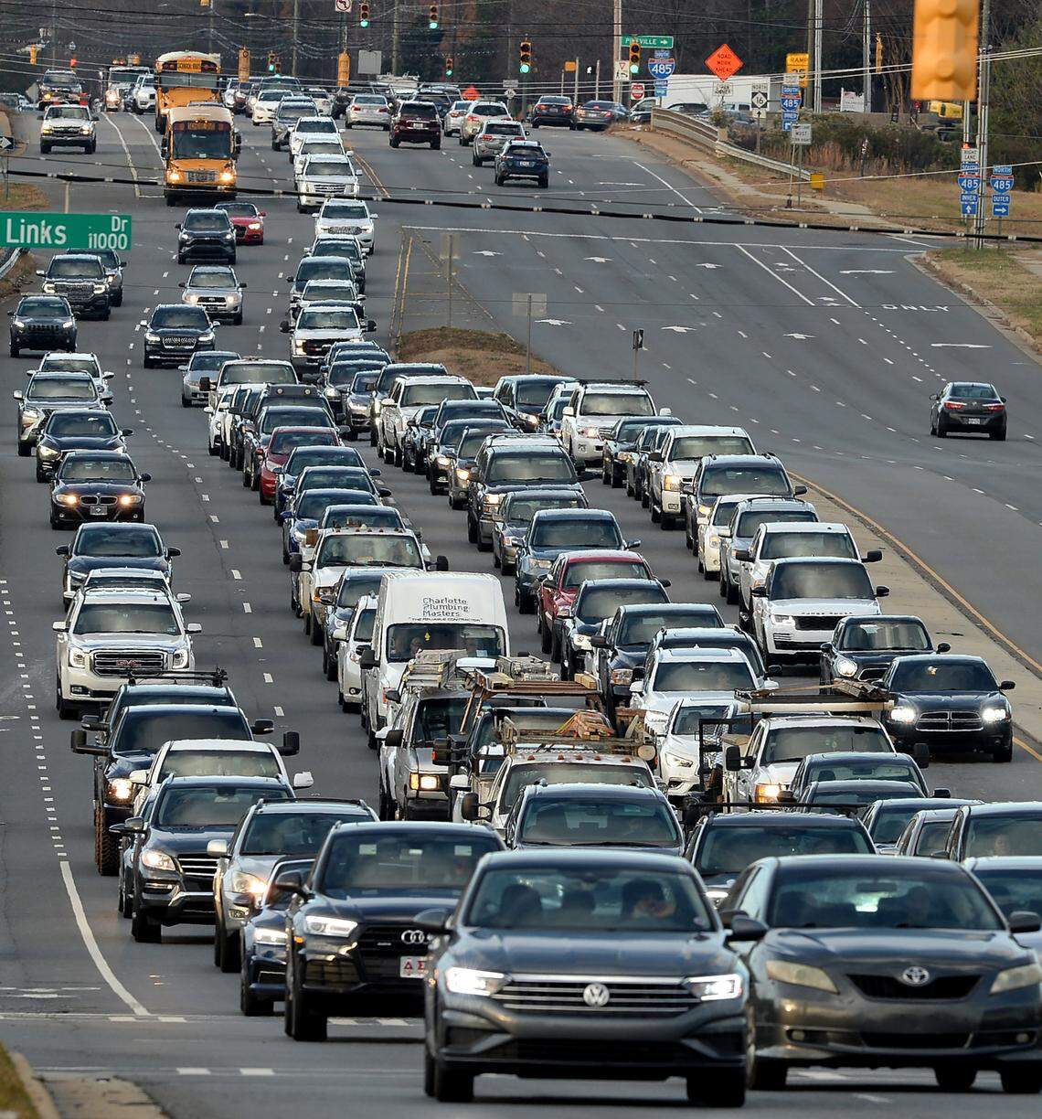 Like other cities, Charlotte was designed years ago for people to get around by car. Some Charlotte leaders are pushing forward a massive transportation plan that would aim to get more people using public transit.