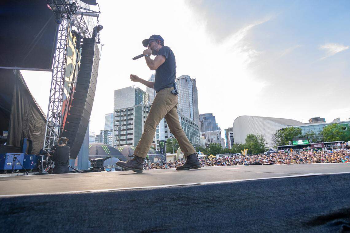 Seth Avett of The Avett Brothers at Lovin’ Life Music Fest.