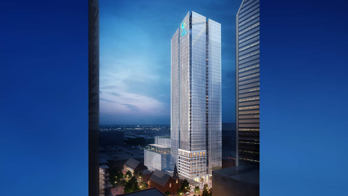 Two companies just bought the site for Duke Energy’s planned 40-story uptown tower