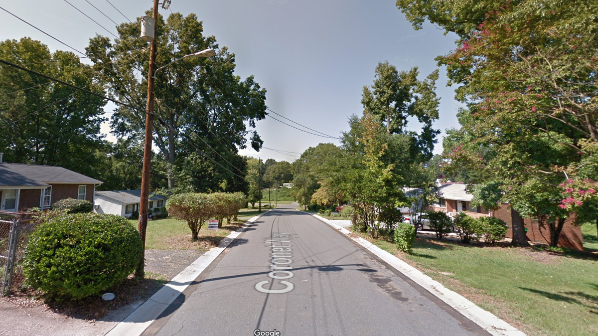 The damaged home is located in the 2700 block of Coronet Way, just north of the Stewart Creek Greenway, officials said.