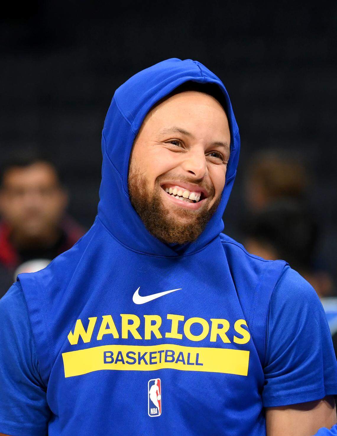 Golden State Warriors guard Stephen Curry at Spectrum Center in Charlotte, NC on Saturday, October 29, 2022.