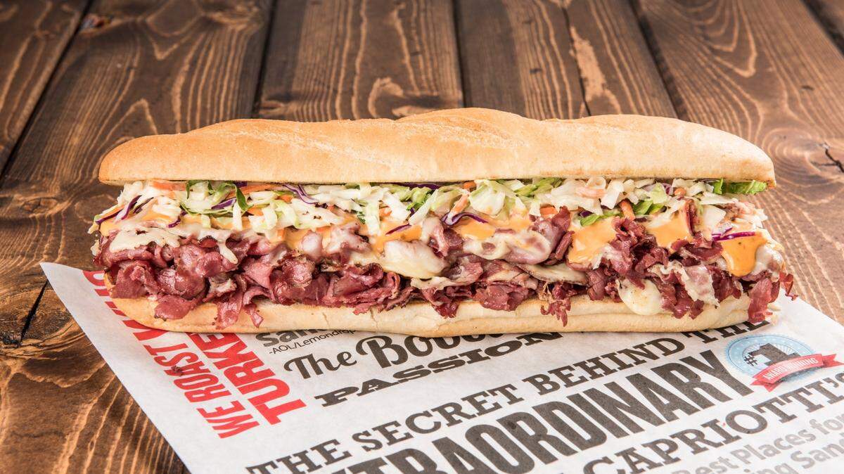 Capriotti’s Sandwich Shop is known for its award-winning, hand-crafted cheese steaks, turkey subs and more