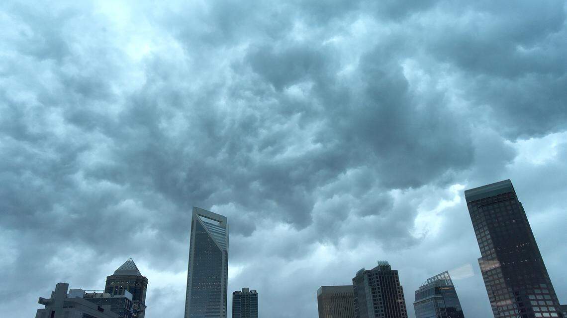 The National Weather Service issued a tornado watch for Mecklenburg and surrounding counties on Thursday afternoon, Jan. 12, 2022.