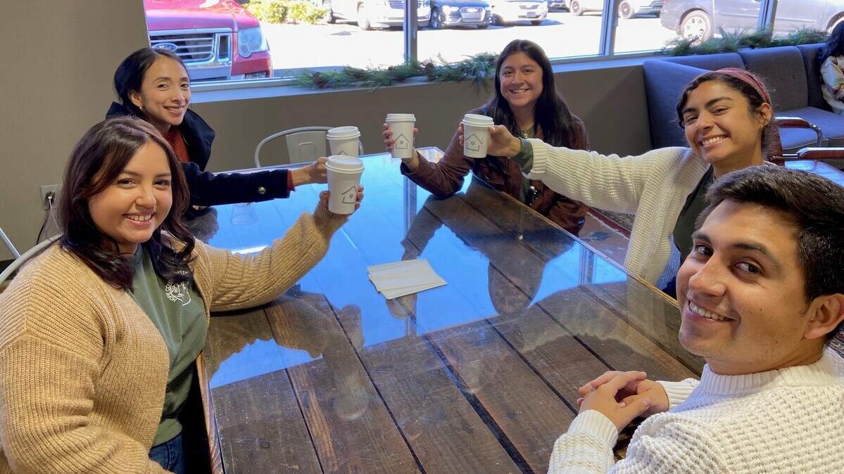 Coffee shops are considered “third places,” where communities form to build networks and connect.