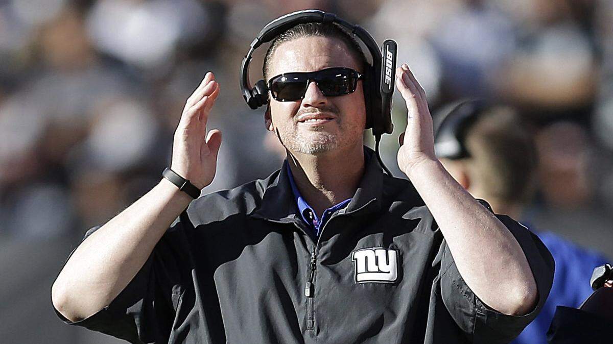 Former New York Giants head coach Ben McAdoo is now the Panthers’ offensive coordinator.