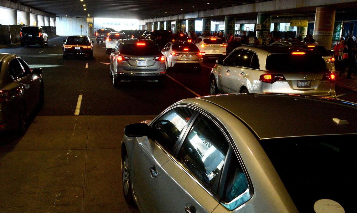 Heavy traffic was reported again at Charlotte Douglas International Airport on Friday at the start of the Christmas holiday weekend. Seen here is airport traffic from earlier in the month.